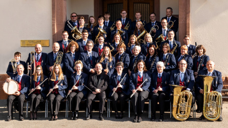 Orchester im Mai 2022, Musikverein Sulz e.V.